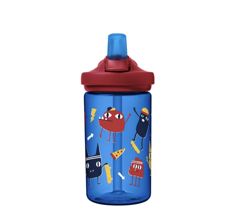 Camelbak Eddy+ Kids Bottle 400ml Skate Monsters/Blue-1